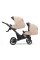 Carrito para gemelos Kunert Booster 2 en 1 BO-02 Crema – Capazos y sillas reversibles