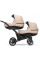Carrito para gemelos Kunert Booster 2 en 1 BO-02 Crema – Capazos y sillas reversibles