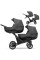 Carrito para gemelos Kunert Booster 2 en 1 BO-03 Graphit – Capazos y sillas reversibles