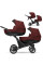 Carrito para gemelos Kunert Booster 2 en 1 BO-04 Burdeos – Capazos y sillas reversibles