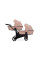 Cochecito gemelar 2 en 1 Kunert Brav Duo BD-04 Pink con chasis negro o color champán