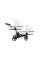 Cochecito gemelar 2 en 1 Kunert Brav Duo BD-12 White Eco con chasis negro o color champán