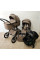 Cochecito 3 en 1 CARRELLO Vector F CRL-6700 Flannel Beige Capazo plegable, silla de paseo y grupo 0