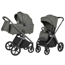 Cochecito 2 en 1 CARRELLO Vector F CRL-6700 Calm Green con capazo plegable