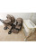 Cochecito 2 en 1 CARRELLO Vector F CRL-6700 Flannel Beige con capazo plegable + Cuna colecho eléctrica Salsa con balanceo automático 