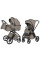 Cochecito 2 en 1 CARRELLO Vector F CRL-6700 Flannel Beige con capazo plegable + Cuna colecho eléctrica Salsa con balanceo automático 