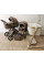Cochecito 2 en 1 CARRELLO Vector F CRL-6700 Flannel Beige con capazo plegable + Cuna colecho eléctrica Salsa con balanceo automático 