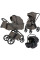 Cochecito 3 en 1 CARRELLO Vector F CRL-6700  Koa Brown Capazo plegable, silla de paseo y grupo 0