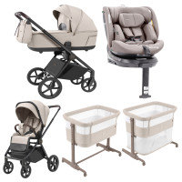 Pack ahorro: Carrito de bebé 2 en 1 CARRELLO Ultra 6527 + Silla de auto Carrello Octopus  0-12 años + сuna colecho parque Picto