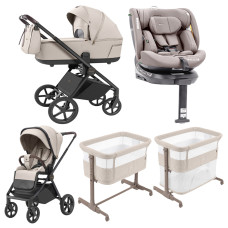Pack ahorro: Carrito de bebé 2 en 1 CARRELLO Ultra 6527 + Silla de auto Carrello Octopus  0-12 años + сuna colecho parque Picto
