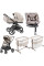 Pack ahorro: Carrito de bebé 2 en 1 CARRELLO Ultra 6527 + Silla de auto Carrello Octopus  0-12 años + сuna colecho parque Picto