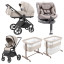 Pack ahorro: Carrito de bebé 2 en 1 CARRELLO Ultra 6527 + Silla de auto Carrello Octopus  0-12 años + сuna colecho parque Picto