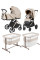 Pack CARRELLO: Carrito de bebé 2 en 1 Ultra F CRL-6557 Polar Beige con capazo plegable + сuna colecho parque  Picto 3 en 1 