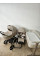 Pack CARRELLO: Carrito de bebé 2 en 1 Ultra F CRL-6557 Polar Beige con capazo plegable + сuna colecho parque  Picto 3 en 1 