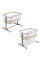 Pack CARRELLO: Carrito de bebé 2 en 1 Ultra F CRL-6557 Polar Beige con capazo plegable + сuna colecho parque  Picto 3 en 1 