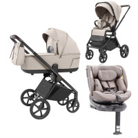 Pack ahorro: Carrito de bebé 2 en 1 CARRELLO Ultra 6527 + Silla de auto Carrello Octopus  0-12 años 