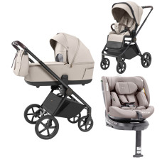Pack ahorro: Carrito de bebé 2 en 1 CARRELLO Ultra 6527 + Silla de auto Carrello Octopus  0-12 años 