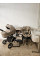 Pack CARRELLO: Carrito de bebé 2 en 1 Ultra F CRL-6557 Polar Beige con capazo plegable + сuna colecho parque  Picto 3 en 1 + Silla de auto Carrello Octopus 0-12 años