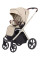 Набор: Детская коляска 2 в 1  Carrello Vector CRL-6550 Seashell Beige + Автокресло Carrello Octopus0-12 años + приставная кроватка-манеж Picto 3 в 1