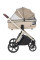 Набор: Детская коляска 2 в 1  Carrello Vector CRL-6550 Seashell Beige + Автокресло Carrello Octopus0-12 años + приставная кроватка-манеж Picto 3 в 1