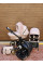 Carrito de bebé 3en1 Ivento IVE-13 Pink Metalic ecopiel con chasis negro o dorado
